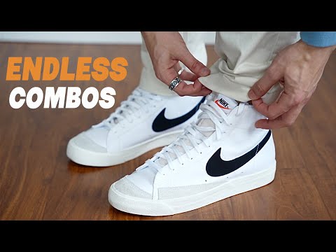 Most stylish Ways To Wear Nike Blazer Mid 77's 