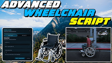 Free Advanced Wheelchair Script | Automatic Wheelchair System | QBCore/ESX | FiveM Tutorial #179