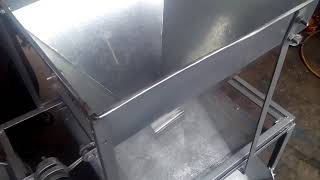 Mechanical engineering Project Automatic  Sand Separating Machine by PPTS India