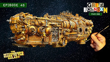 Making a Vogon spaceship from Hitch-Hiker