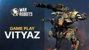 Walking War Robots: gameplay - Vityaz/Destrier/Natasha