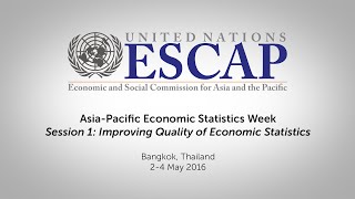 Asia-Pacific Economic Statistics Week - Opening & Session 1