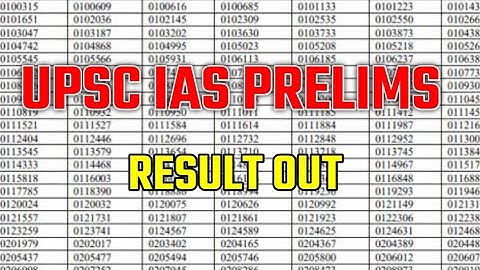 UPSC IAS PRELIMS 2023 LATEST UPDATE। UPSC IAS PRE 2023 RESULT।UPSC IAS PRE 2023 CUT OFF/RESULT।