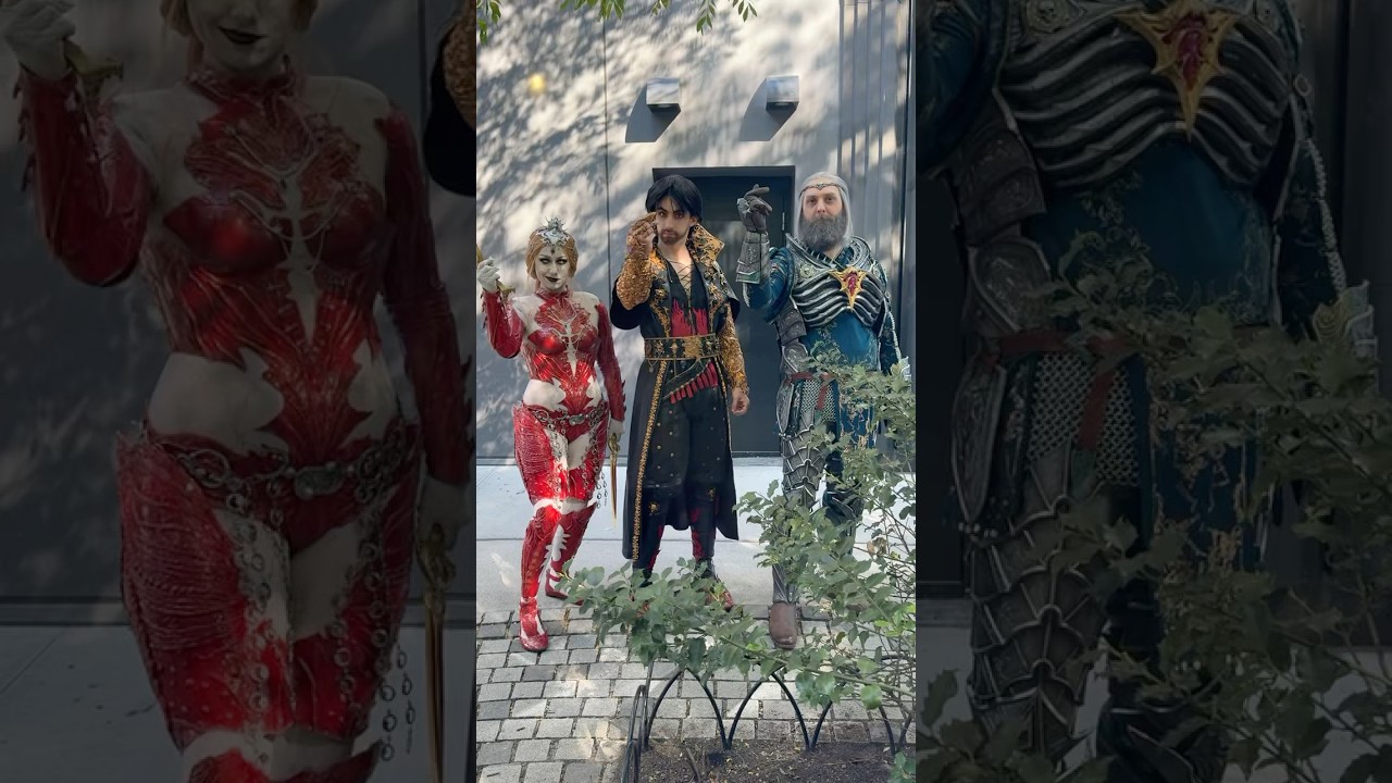 The Click 🫰🏻 New York Comicon as the Chosen from Baldur’s Gate was absolutely incredible!!