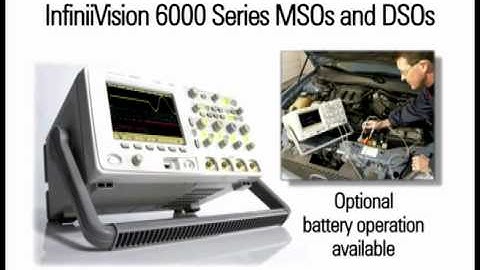 Agilent Technologies InfiniiVision Oscilloscopes Family