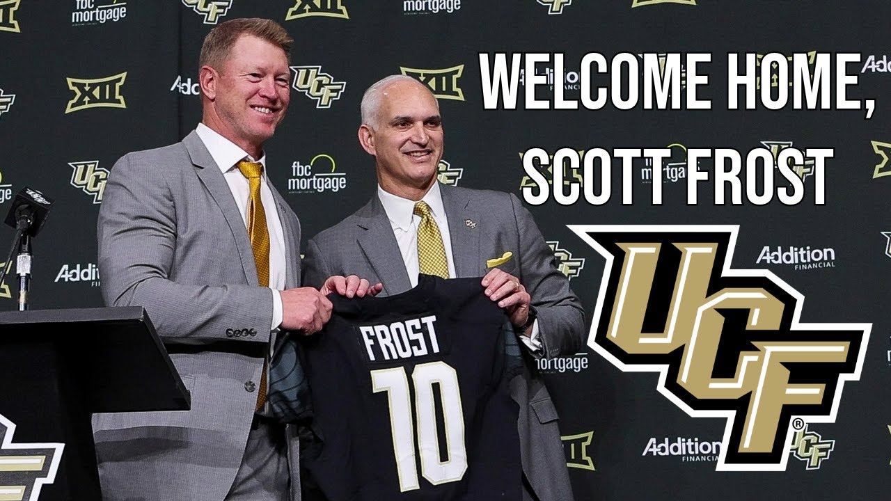 UCF Football: Scott Frost re-introduced as Knights head coach - Full Press Conference ⚔️🏈