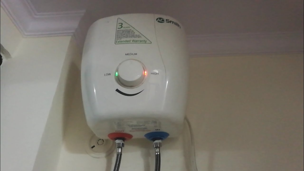 AO Smith 6L Kitchen Geyser unboxing