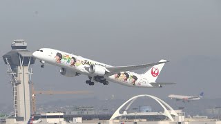 Japan Airlines Boeing 787-9 Takeoff LAX
A pretty neat catch sporting the Arashi Hawaii livery of sorts.
Date: January 4, 2020
Registration: JA873J
Flight #: 69
Route: Los Angeles Intl (LAX) - Izumisano/Kansai Intl (KIX)
Runway Used: 25R
*****************************************************************************************************************
Previous Video: https://www.youtube.com/watch?v=2SKah97dGms (Asiana A380 Close Up Takeoff @ LAX) Japan Airlines Boeing 787-9 Takeoff LAX