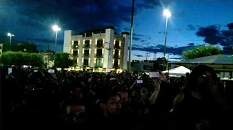amigos nada mas ANGELES AZULES en vivo desde plaza mayor de torreon coahuila