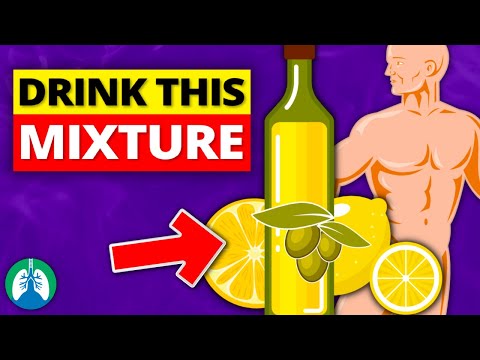 Take Olive Oil with Lemon ONLY on an Empty Stomach (NO HONEY)