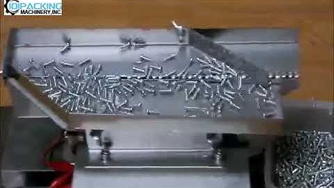 New design type nail sorting machine sorting video