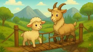 Luna the Lamb and the Wobbly Bridge 🐑🌉 | A Fable About Trust | Bedtime Story for Kids Guide