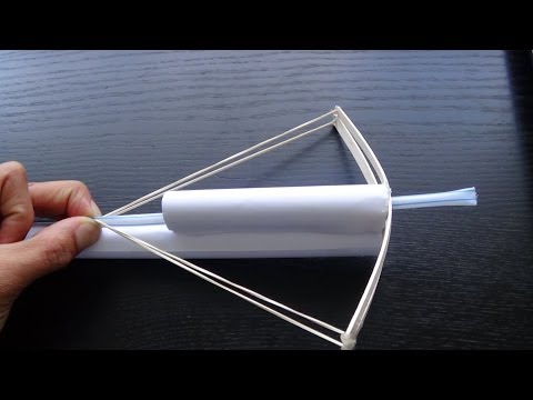 How To Make A Paper Crossbow