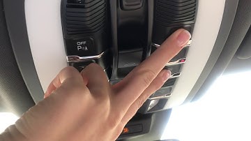 How To Pare Garage Door Opener Porsche Macan GEN2 Features Overview (Delivery and Equipment)