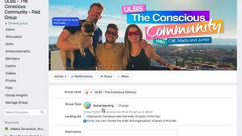 How To Create Units In Facebook Groups?