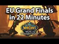 European AWC Grand Finals in 22 Minutes | Summary & Highlights | WoW, Shadowlands, Season 2