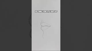 Still Draw Hearts For Side Views Of Lips? Try This Trick To Make Your Lips Drawing More Realistic