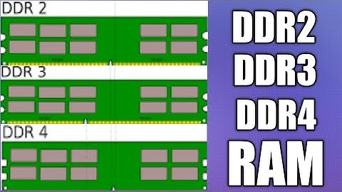 DDR2 Vs DDR3 Vs DDR4 RAM Explained
