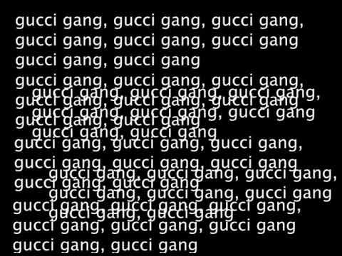 Circulaire plak huurling Lil Pump - Gucci Gang (Unreleased Version) (Lyrics) - YouTube