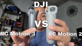 DJI RC Motion 3 vs DJI RC Motion 2