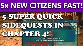 Ni No Kuni 2 - How To Get 5X New Citizens In Less Than 6 Minutes Chapter 4 Not Clickbait