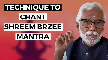Shreem Brzee Mantra Chanting Technique I  How To Get Faster Results with Shreem Brzee | Dr Pillai