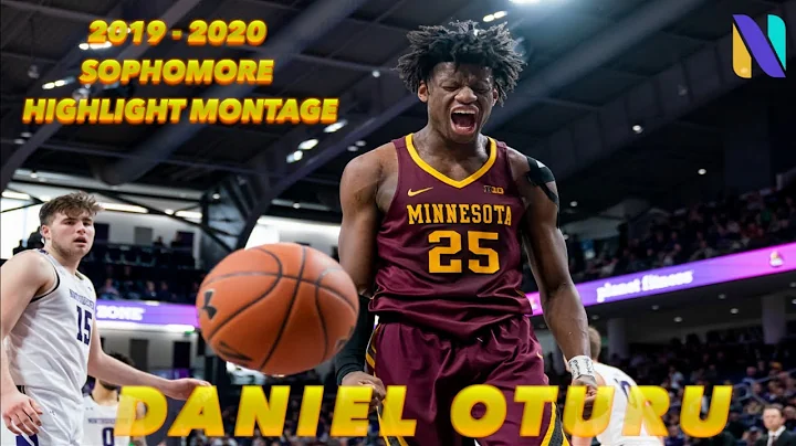 Daniel Oturu Minnesota Golden Gophers 2019-2020 So...