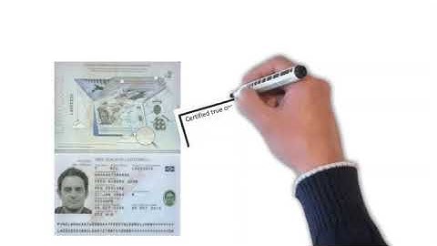 The process for certifying standard documents