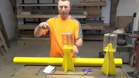 Setting up BMSB Trap - PVC style