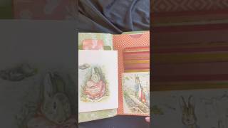 Repurposed book A Treasury of Peter Rabbit and Other Stories by Beatrix Potter (journal/scrapbook)
