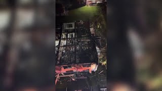 JFRD video captures aftermath of apartment fire