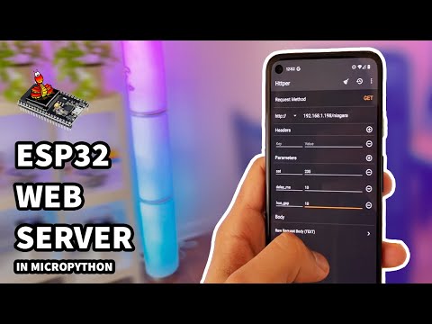 ESP32 Web Server - Async Micropython Tutorial