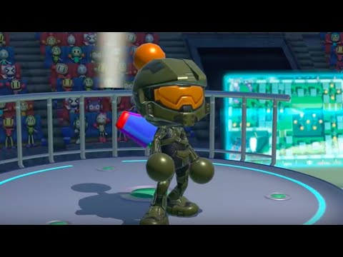 Super Bomberman R Official Master Chief Character Trailer