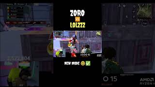 ZORO vs LOLZZZ 😱 INTENSE Fight | 1v4 Beast Mode 🔥#bgmi #lolzzz #zoro