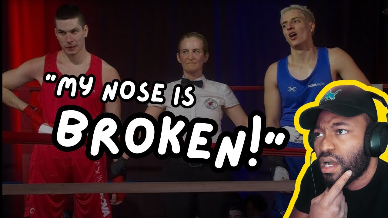 Slushy Noobz boxing match! (REACTION)