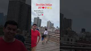 Brooklyn Bridge, NY; What Is Love #newyork #brooklyn #travel #shortsviral #music #subscribe #song