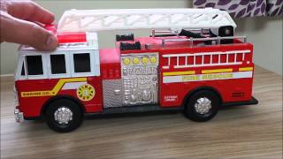Mighty Wheels Toy Fire Truck - With Lights & Sounds