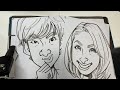 【似顔絵HANA】いきなりYouTubeライブ