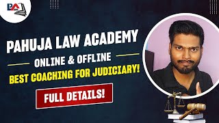 Pahuja Law Academy For Judiciary / Full Review / Online+Offline // Judiciary के लिये कैसा है? screenshot 1