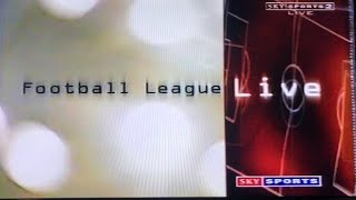 SKY SPORTS FOOTBALL LEAGUE LIVE TITLES / INTRO 1998-1999 - ENGLAND'S IRIE