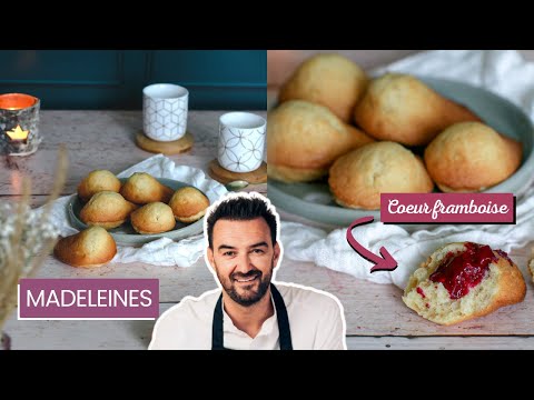 Madeleines de Cyril Lignac - framboise