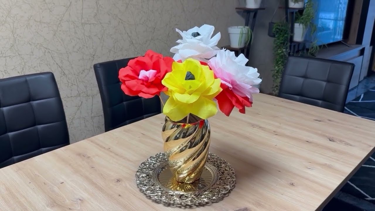 Розы своими руками 🌹 Selbst gemachte Rosen 🌹