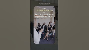 Empower Your Training Institute with ISO Certification!