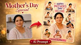 Mother’s Day AI Photo Editing Tutorial | Viral Mother’s Day AI Trend | ChatGPT Prompt screenshot 3
