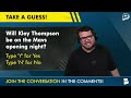 Mavericks Get a TRIPLE DOSE Of News On Klay Thompson, Kyrie Irving & Dwight Powell