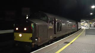 Trains at Night Compilation Part 2