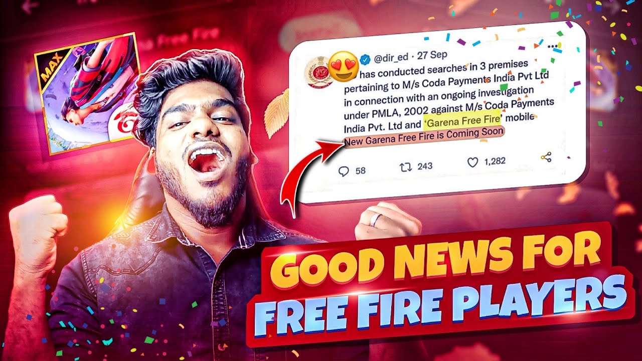 😱🔥Good News For Free Fire Players.!! | Tgb Singam