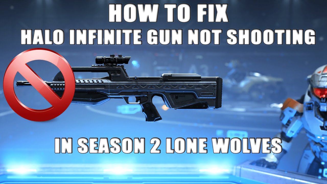 Tutorial | How to fix Halo Infinite BR not shooting / Stuck in Season 2 Lone Wolves