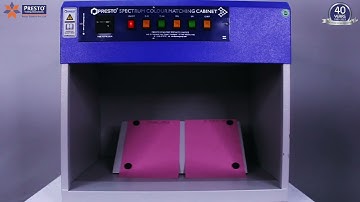 High-Quality Color Matching Cabinet For Precise Testing Results | Presto Group