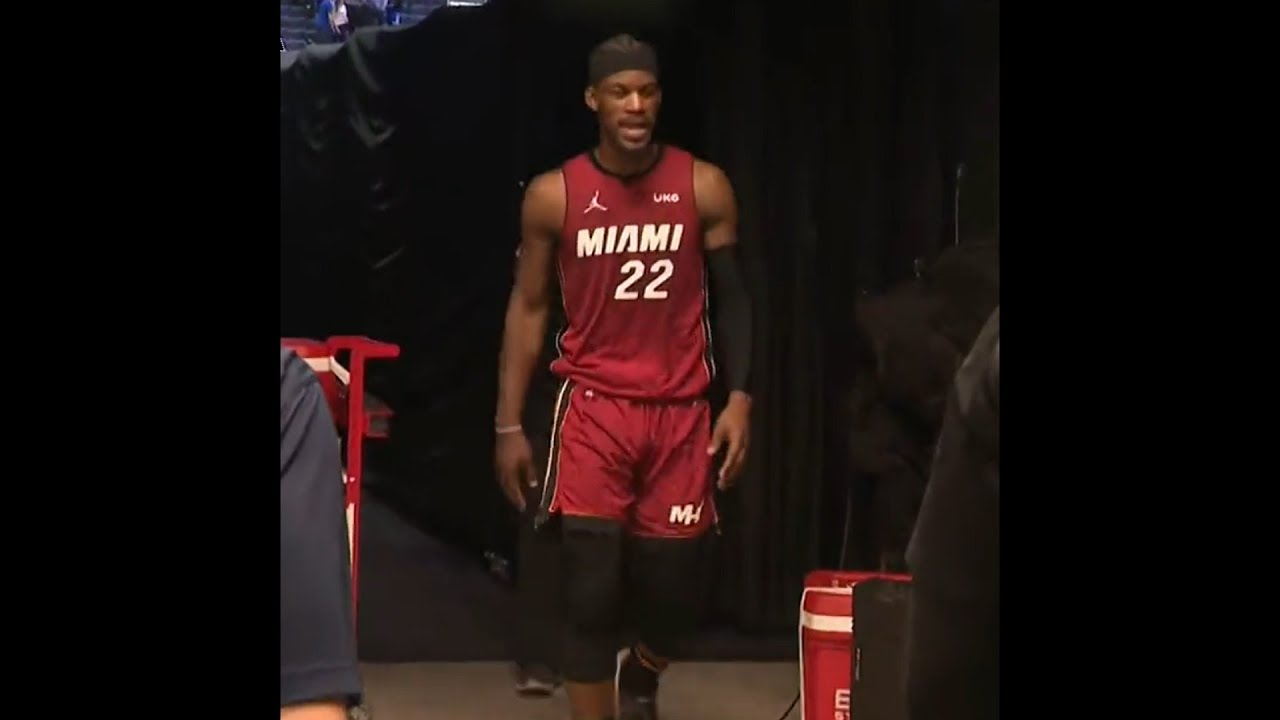 Jimmy Butler says "Tobias Harris over me?!?" after eliminating 76ers